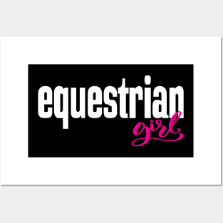 Equestrian Girl Posters and Art